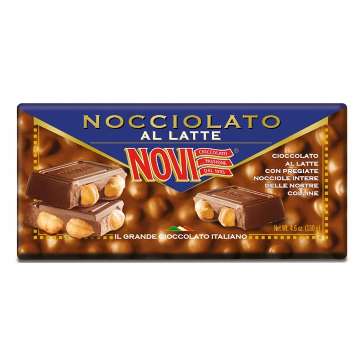 Novi Nocciolato al Latte 130g